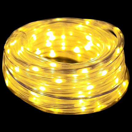 Ljuslina med 480 LED-lampor Varmvit 20 m PVC