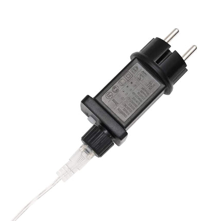 Ljuslina med 120 LED-lampor Kall Vit 5 m PVC