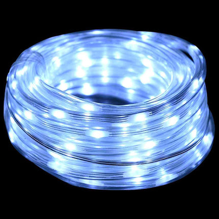 Ljuslina med 120 LED-lampor Kall Vit 5 m PVC