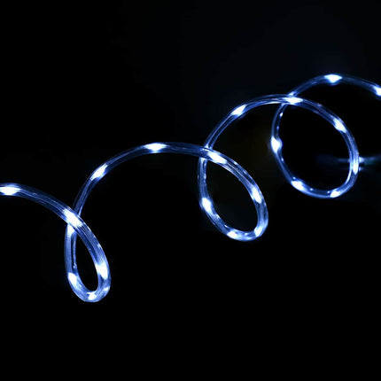Ljuslina med 480 LED-lampor Kall Vit 20 m PVC