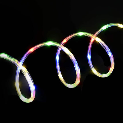 Ljuslina med 480 LED-lampor Flerfärgsdesign 20 m PVC