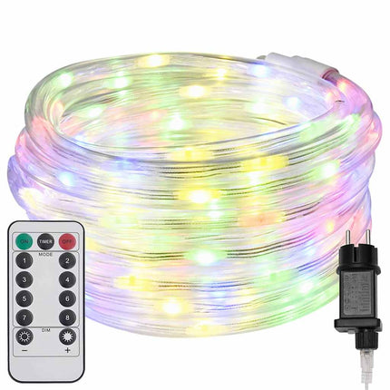 Ljuslina med 1200 LED-lampor Flerfärgsdesign 50 m PVC