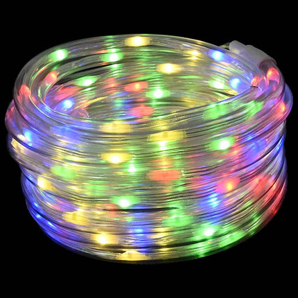 Ljuslina med 1200 LED-lampor Flerfärgsdesign 50 m PVC