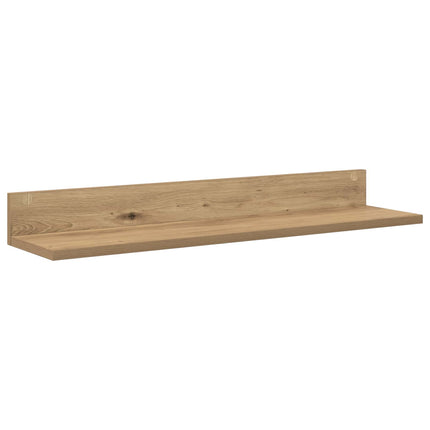 TV-bänkset Väggmonterad 4 pcs Artisan Ek Konstruerat trä