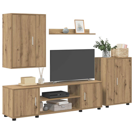 TV-bänkset Artisan Ek Konstruerat trä