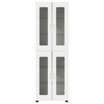 Skåp FLORIN 60 x 35 x 182 cm Vit Konstruerat trä