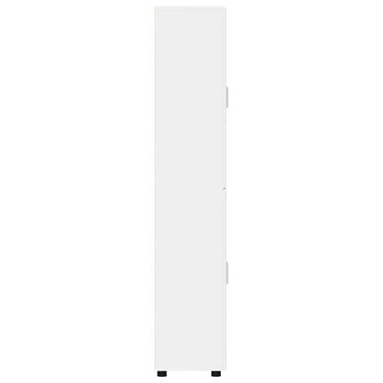 Skåp FLORIN 60 x 35 x 182 cm Vit Konstruerat trä