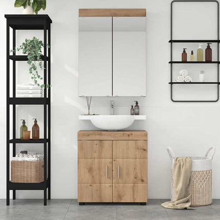 Badrumsmöbelset TULUM 2 pcs Artisan Ek 60 x 34 x 63 cm