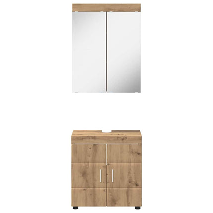 Badrumsmöbelset TULUM 2 pcs Artisan Ek 60 x 34 x 63 cm