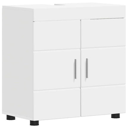 Badrumsmöbelset TULUM 4 pcs Vit 60 x 34 x 63 cm Konstruerat trä
