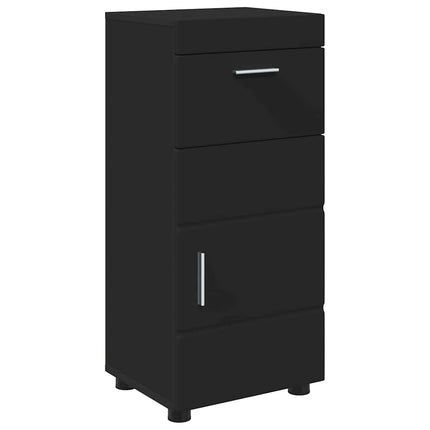 Badrumsmöbelset TULUM 4 pcs Svart 60 x 34 x 63 cm