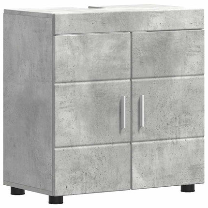 Badrumsmöbelset TULUM 4 pcs Betonggrå 60 x 34 x 63 cm