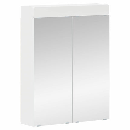 Badrumsmöbelset TULUM 5 pcs Vit 60 x 34 x 63 cm Konstruerat trä