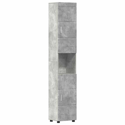 Badrumsmöbelset TULUM 5 pcs Betonggrå 60 x 34 x 63 cm