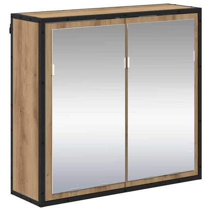 Badrumsmöbelset 3 st Artisan Ek 65 x 33 x 60 cm Konstruerat trä