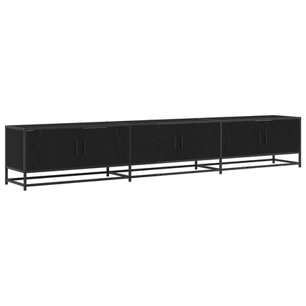 TV Enheter 240 x 35 x 41 cm Svart Ek Konstruerat trä