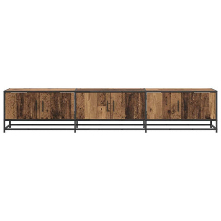 TV Enheter 2 pcs Gammalt trä 210 x 35 x 41 cm Konstruerat trä