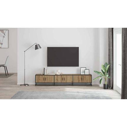 TV Enheter 210 x 35 x 41 cm Artisan Ek Konstruerat trä