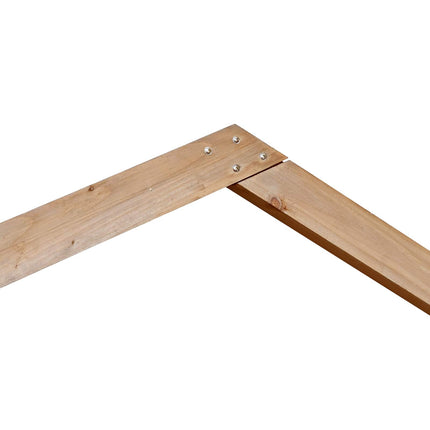 Bröllopsbåge Ljusbrun 221 x 92 x 216 cm Massiv furu