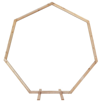 Bröllopsbåge Ljusbrun 221 x 92 x 216 cm Massiv furu
