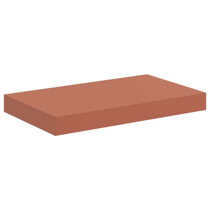Vägg hylla 4 pcs Röd 40 x 23,5 x 4 cm Konstruerat trä