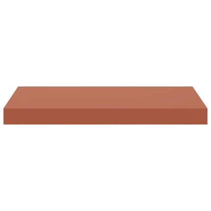 Vägg hylla med lagring 4 pcs Röd 50 x 23 x 4 cm Konstruerat trä