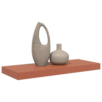 Vägg hylla Väggmonterad Röd 60 x 23 x 4 cm Konstruerat trä