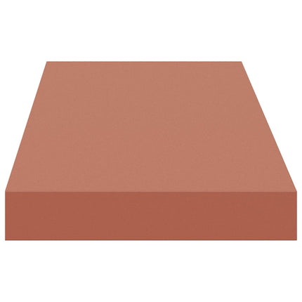 Vägg hylla 2 pcs Röd 80 x 23,5 x 4 cm Konstruerat trä