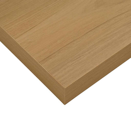 Vägg hylla 2 pcs Brun 23 x 23,5 x 4 cm Konstruerat trä