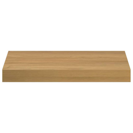Vägg hylla Väggmonterat 4 st Brun 40 x 23,5 x 3,8 cm