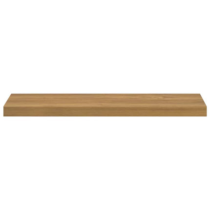 Vägg hylla Väggmonterat 2 st Brun 80 x 23,5 x 3,8 cm
