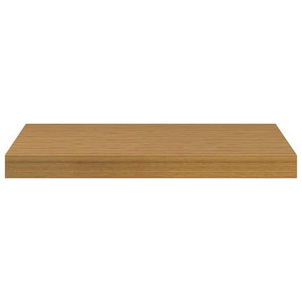 Vägg hylla 2 pcs Beige 50 x 23 x 4 cm Konstruerat trä