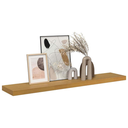 Vägg hylla Väggmonterat Beige 120 x 23,5 x 3,8 cm