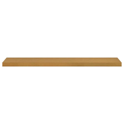 Vägg hylla 2 pcs Beige 120 x 23,5 x 4 cm Konstruerat trä