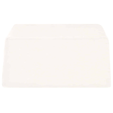 Ben Kudde Enfärgad Vit 63 x 52 x 19,5 cm PU skum