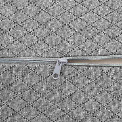 Ben Kudde Geometriskt Grå 52 x 20 x 11 cm Minneskum