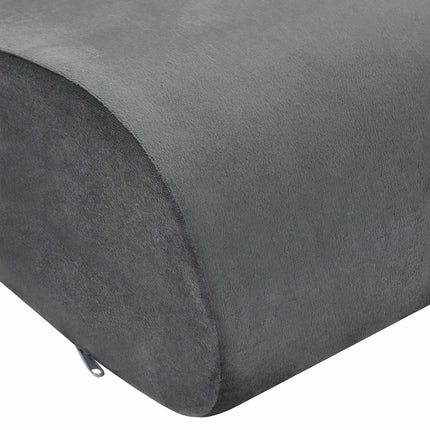Sittkudde Enfärgad Grå 40 x 40 x 13 cm PU skum