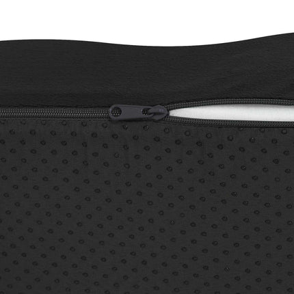 Sittkudde Enfärgad Svart 40 x 40 x 13 cm PU skum
