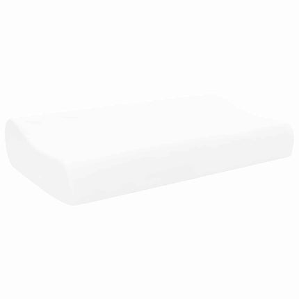 Sovkudde Enfärgad Vit 60 x 37 x 12,5 cm Minneskum