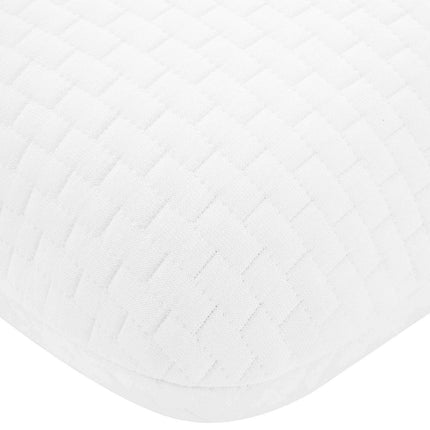 Sovkudde Enfärgad Vit 74 x 39 x 13 cm Minneskum
