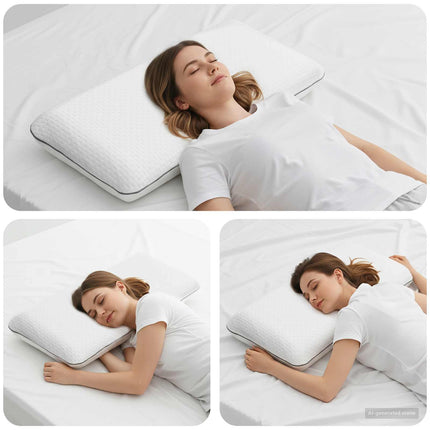 Sovkudde Enfärgad Vit 70 x 35 x 10 cm Gelskum