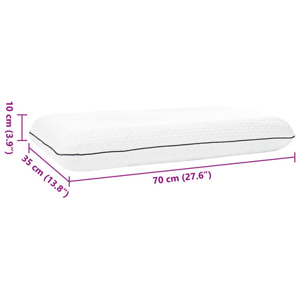 Sovkudde Enfärgad Vit 70 x 35 x 10 cm Gelskum