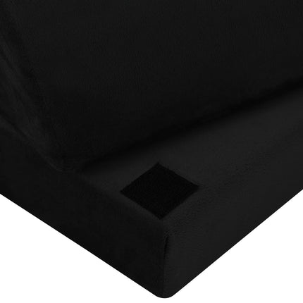Enfärgad Svart 44 x 29 x 17 cm PU skum