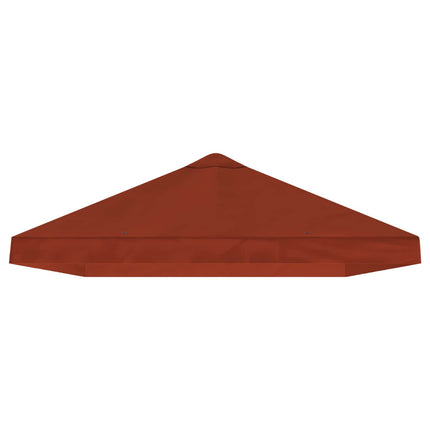 Gazebo taköverdrag 6 x 3 m Terracotta Polyester 190