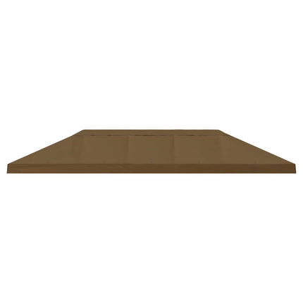 Gazebo taköverdrag 6 x 3 m Taupe Polyester 190