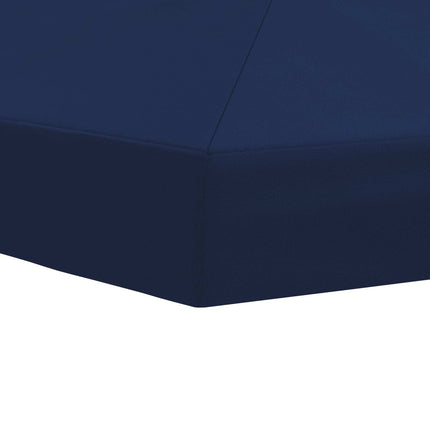 Gazebo taköverdrag 6 x 3 m Blå Polyester 190