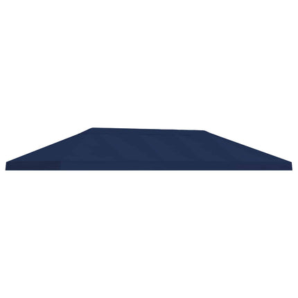 Gazebo taköverdrag 6 x 3 m Blå Polyester 190