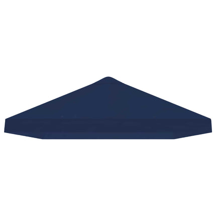 Gazebo taköverdrag 6 x 3 m Blå Polyester 190