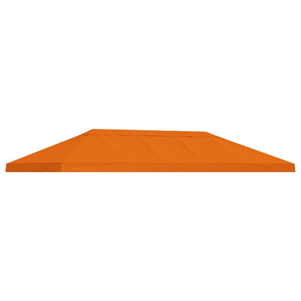 Gazebo taköverdrag 6 x 3 m Orange Polyester 190