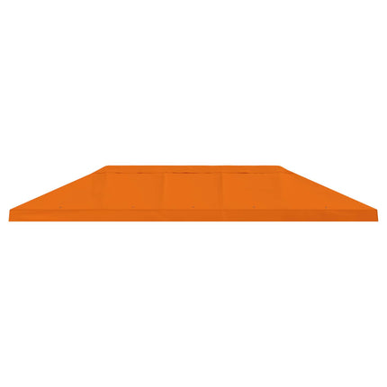 Gazebo taköverdrag 6 x 3 m Orange Polyester 190